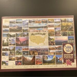 🦁 3/$30 NWT Cobb Hill by New Balance National Parks 2000 Piece Puzzle